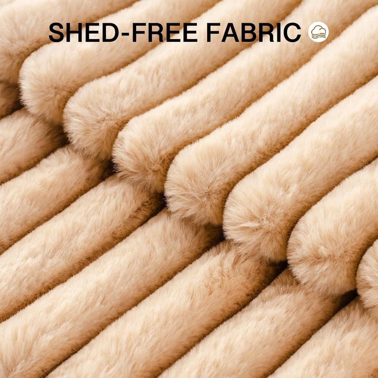 Masion De Paw™ Luxury Fluffy Pet Bed – Calming Washable Round Pet Bed for Small Cats & Dogs (Light Brown)