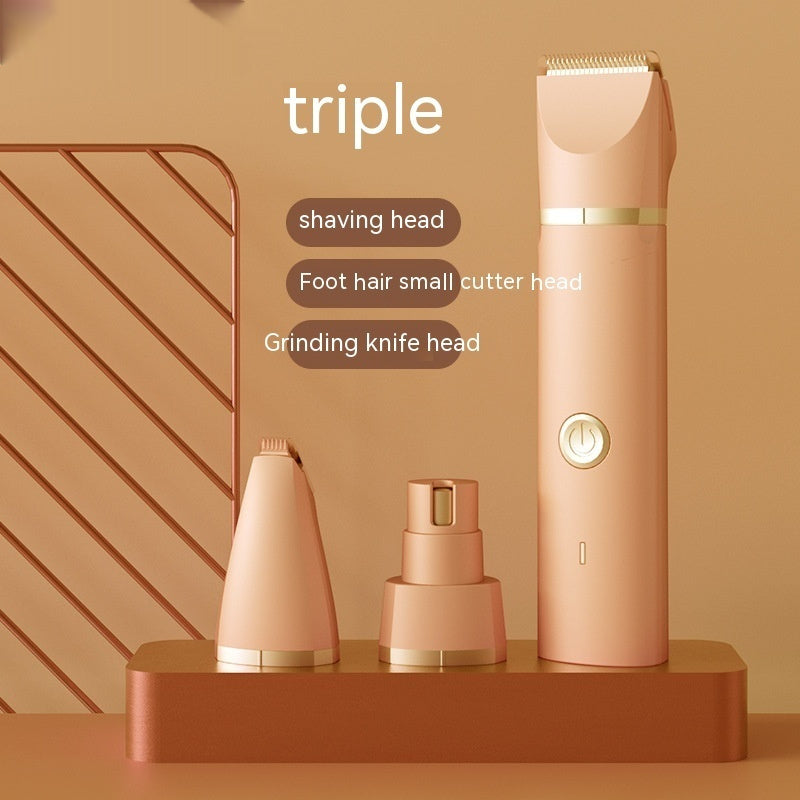 Maison De Paw™4-in-1 Rechargeable Pet Grooming Clipper – Luxury Hair Trimmer for Cats & Dogs