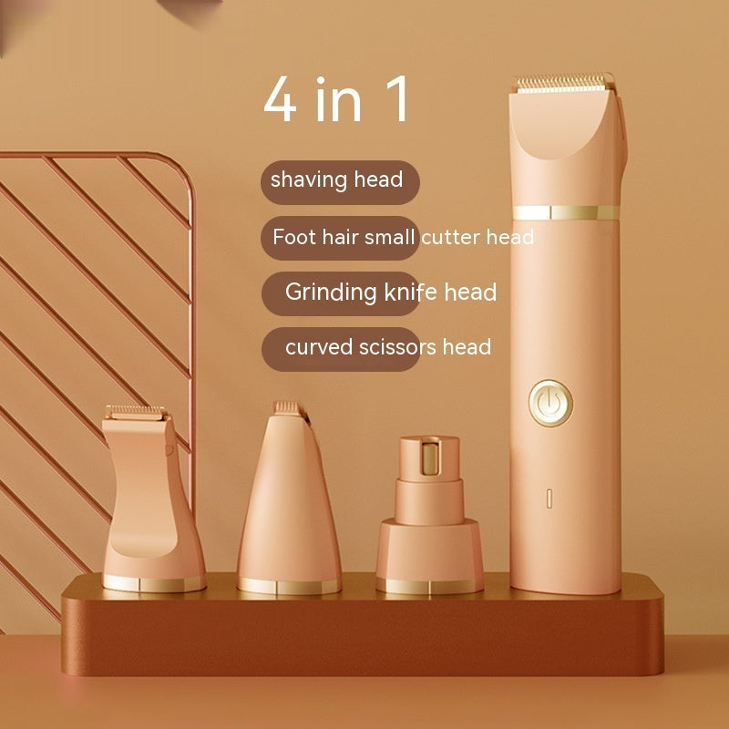 Maison De Paw™4-in-1 Rechargeable Pet Grooming Clipper – Luxury Hair Trimmer for Cats & Dogs
