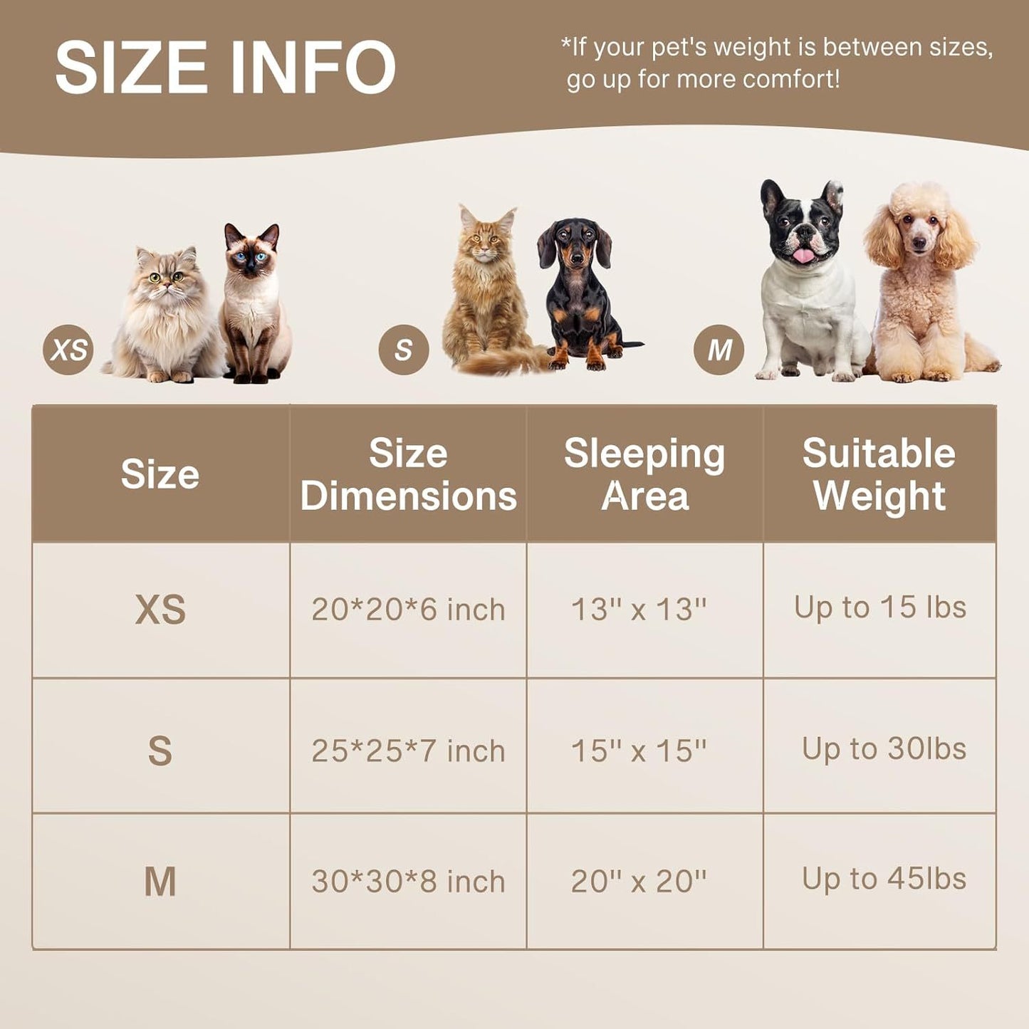 Masion De Paw™ Luxury Fluffy Pet Bed – Calming Washable Round Pet Bed for Small Cats & Dogs (Grey)
