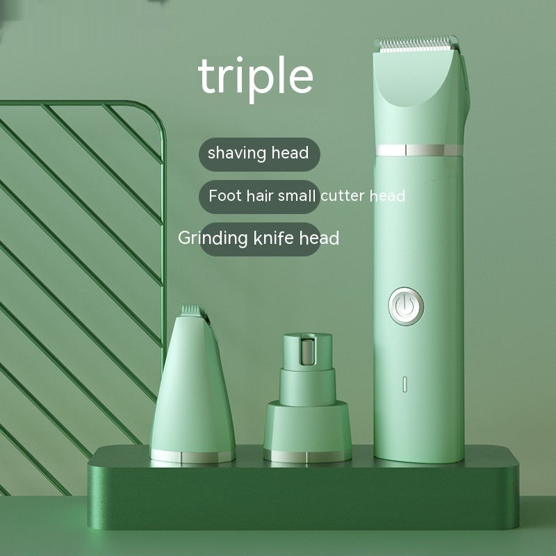 Maison De Paw™4-in-1 Rechargeable Pet Grooming Clipper – Luxury Hair Trimmer for Cats & Dogs