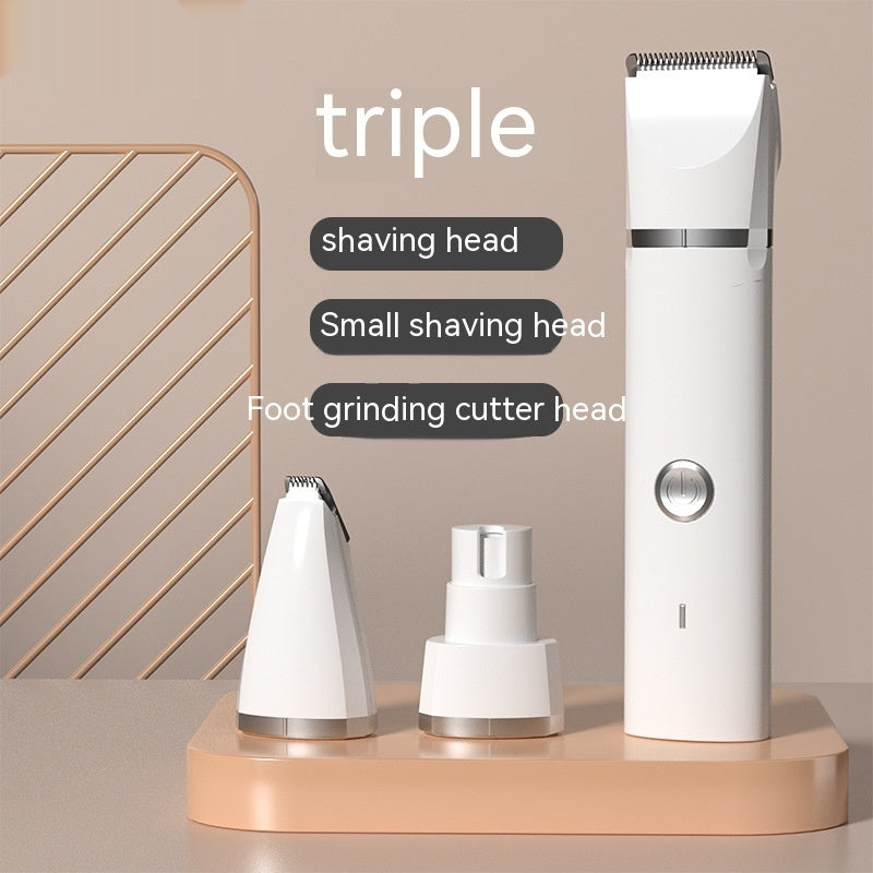 Maison De Paw™4-in-1 Rechargeable Pet Grooming Clipper – Luxury Hair Trimmer for Cats & Dogs