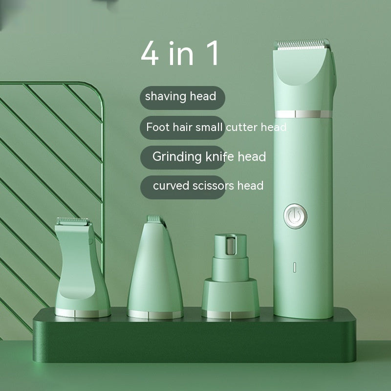 Maison De Paw™4-in-1 Rechargeable Pet Grooming Clipper – Luxury Hair Trimmer for Cats & Dogs