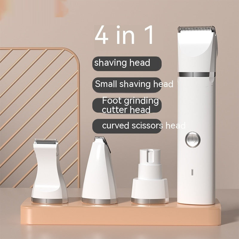Maison De Paw™4-in-1 Rechargeable Pet Grooming Clipper – Luxury Hair Trimmer for Cats & Dogs