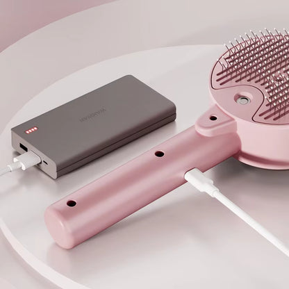Maison De Paw™ 3-in-1 Electric Pet Grooming Steam Brush – Shedding, Massage & Spray Tool for Cats & Dogs