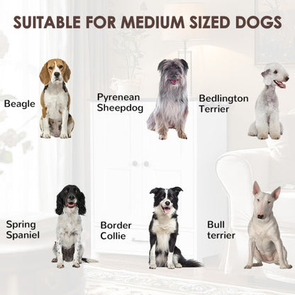 Luxury Dog Feeding Station with Hidden Bowls & Storage – Modern White Cabinet Design